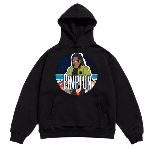 Pimpton Trunks Hoodie - Black