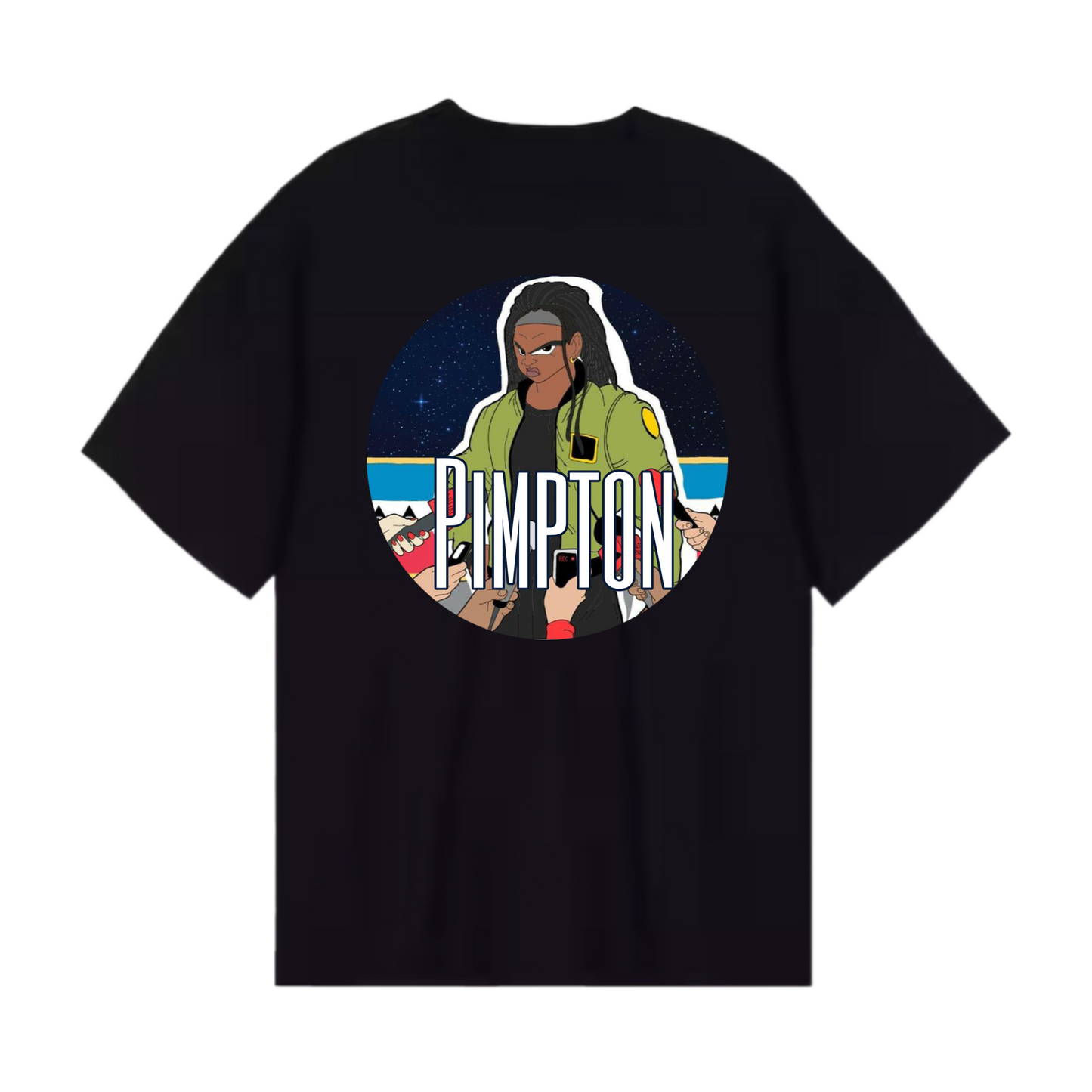 Pimpton Trunks T-Shirt - Black