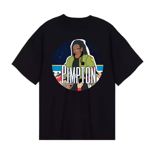 Pimpton Trunks T-Shirt - Black